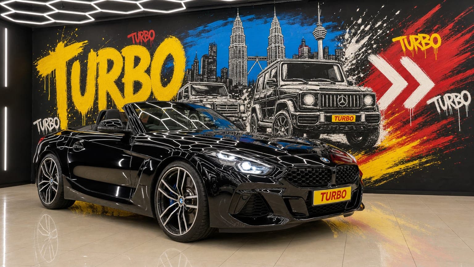 Z4 M40i — luxury car rental Malaysia