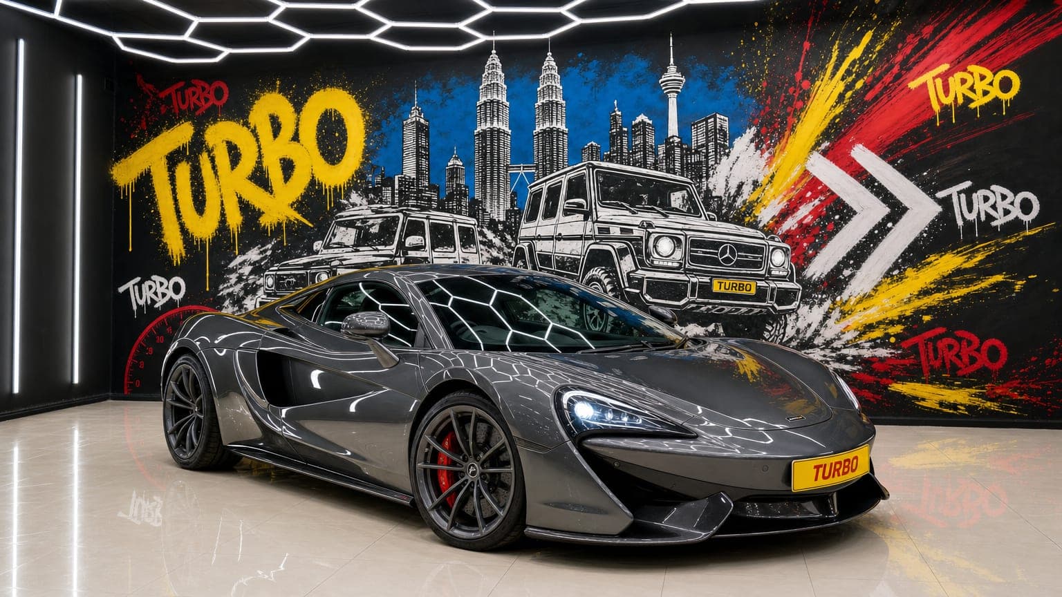570S — luxury car rental Malaysia