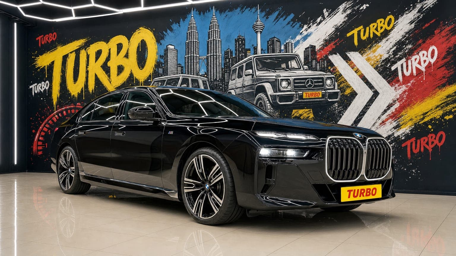 750e — luxury car rental Malaysia